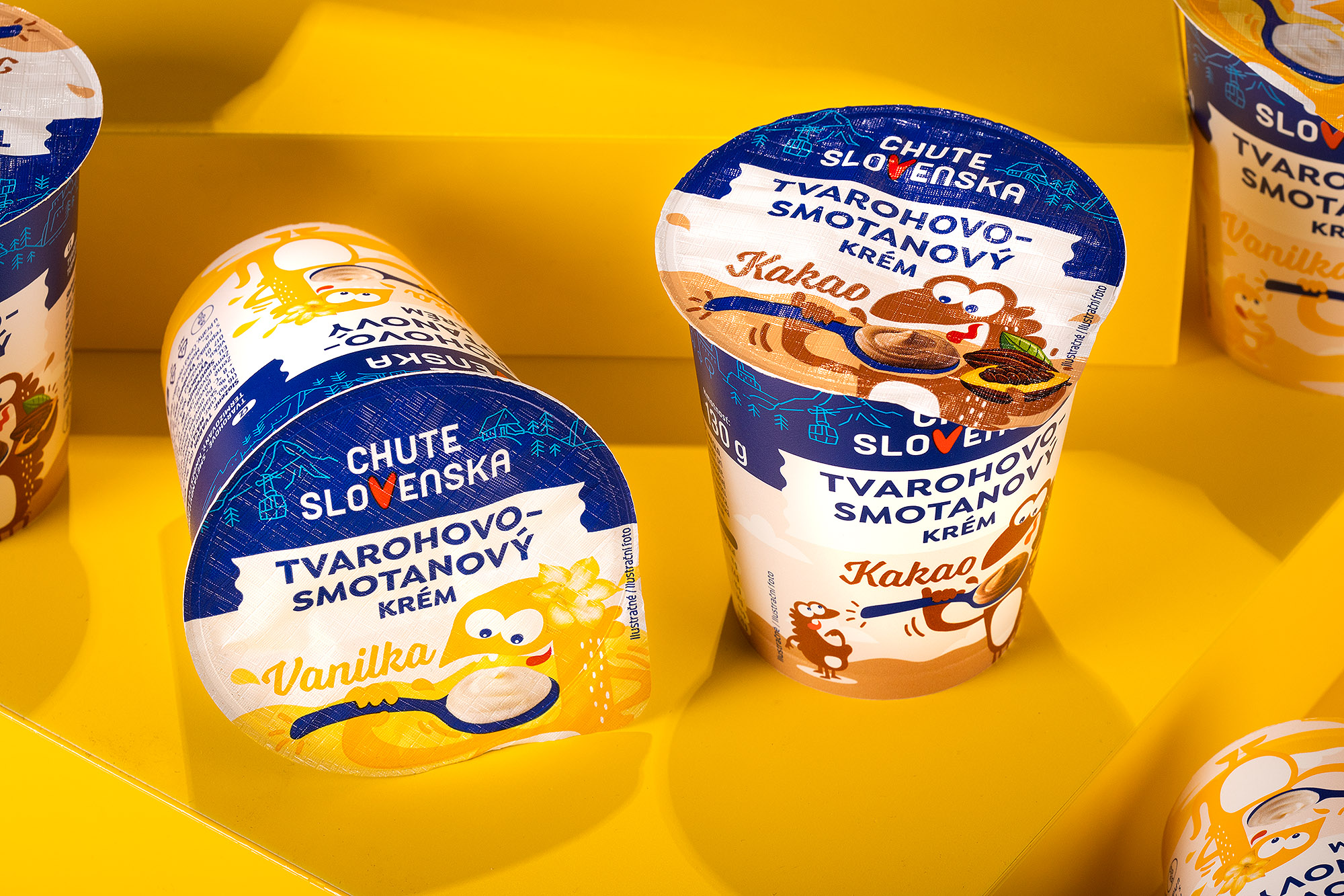 chute slovenska billa retail packaging