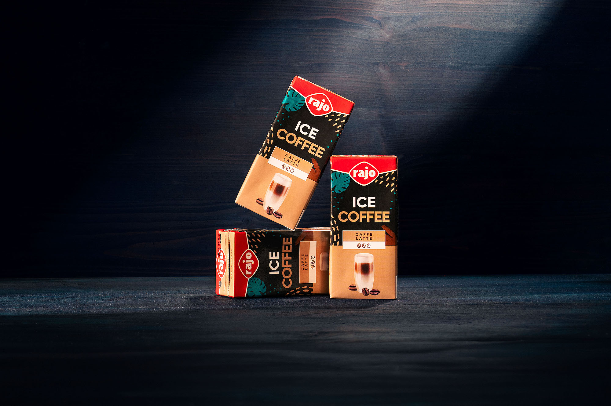 rajo ice coffee packaging