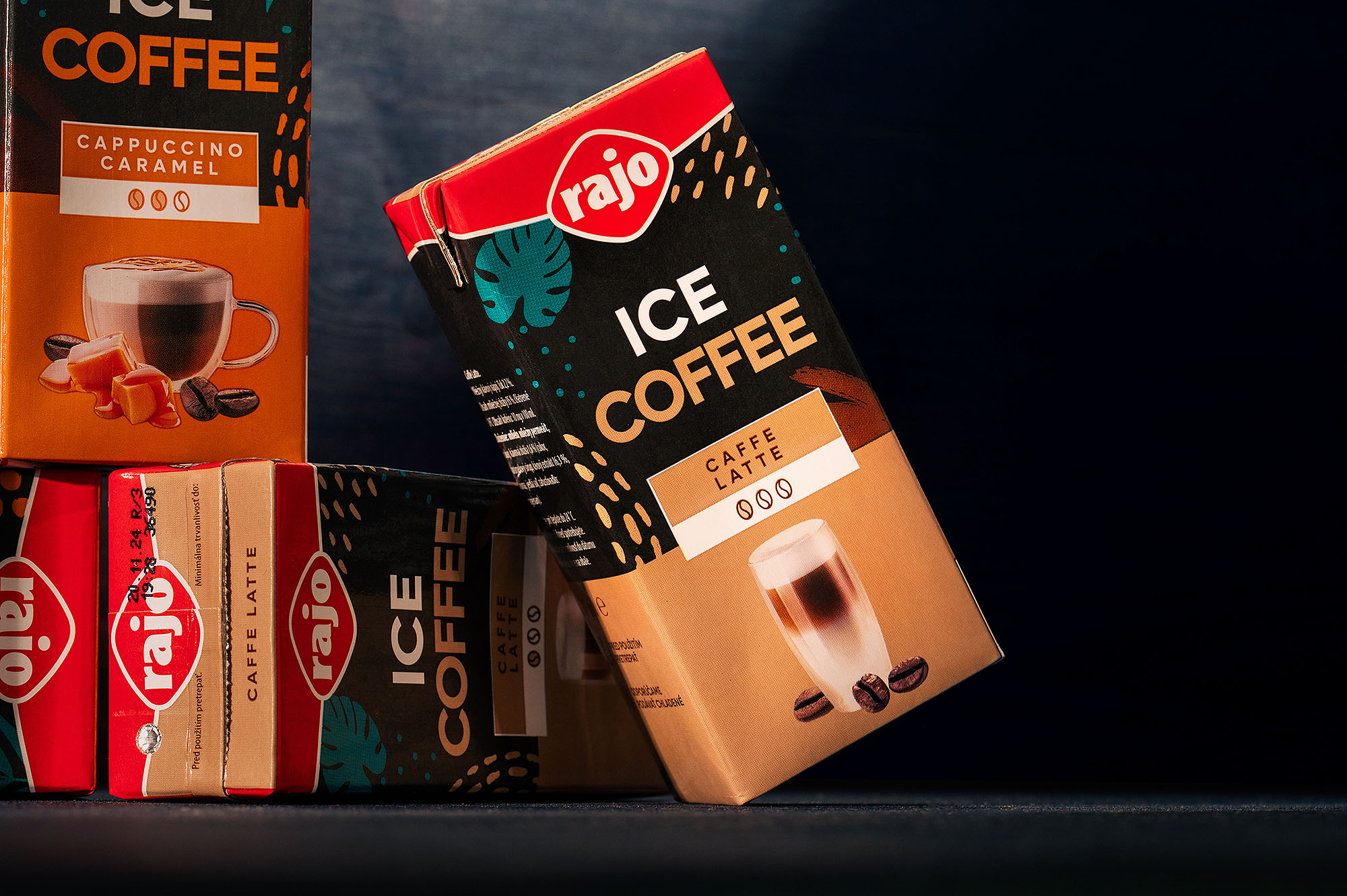 rajo ice coffee packaging